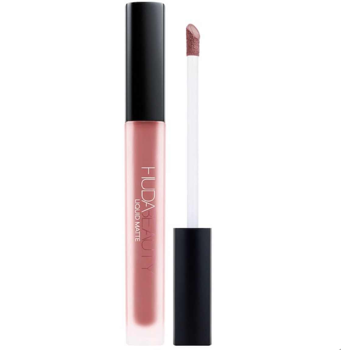 Huda Beauty - Liquid Matte Ultra-Comfort Transfer-proof Lipstick | Perfectionist - light pink beige