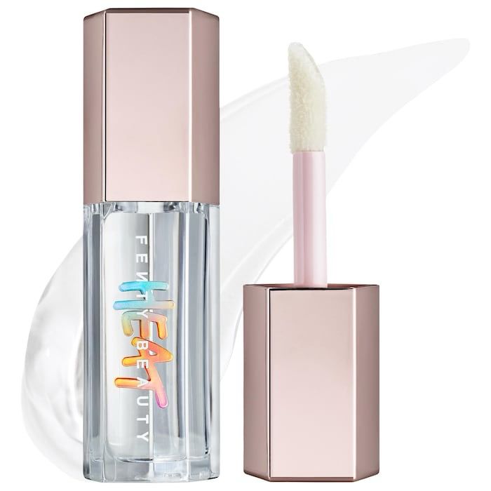 Fenty Beauty - Gloss Bomb Heat Universal Lip Luminizer + Plumper | Glass Slipper Heat - clear