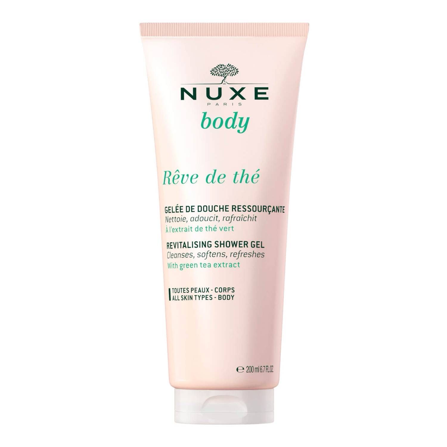 NUXE - Gelée de Douche Ressourçante, Rêve de Thé  | 200 mL