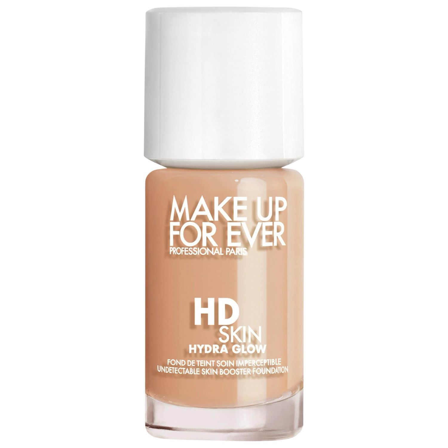 Make Up For Ever - HD Skin Hydra Glow Hydrating Foundation with Hyaluronic Acid | 1N14 - Beige - for light skin with neutral undertones
