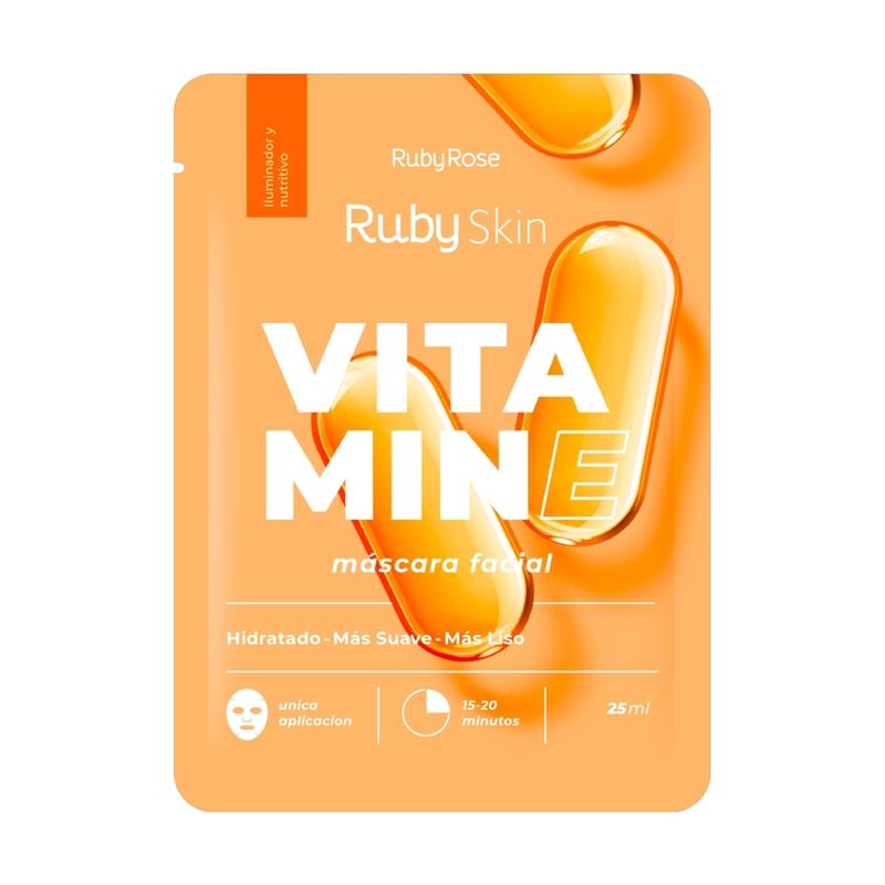Ruby Rose - RubySkin Facial Mask | Vitamin E