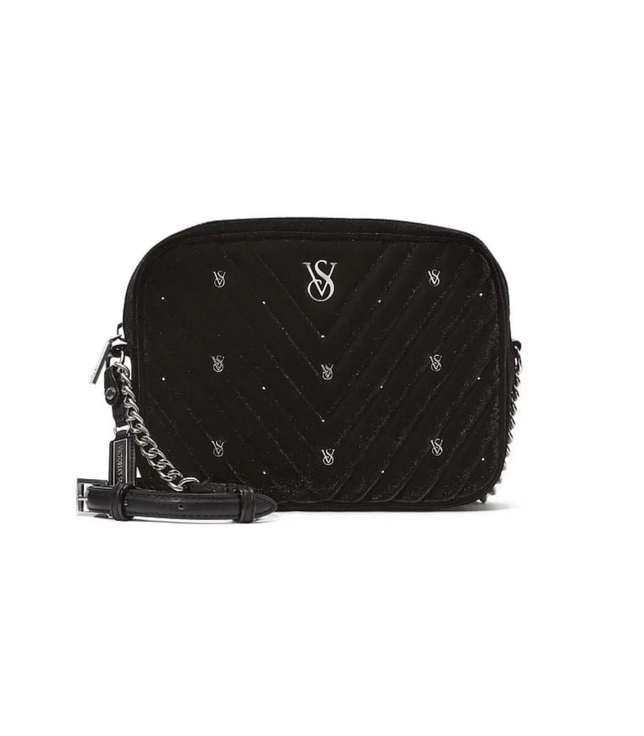 Victoria’s Secret - Crossbody Camera Bag | Black Velvet 