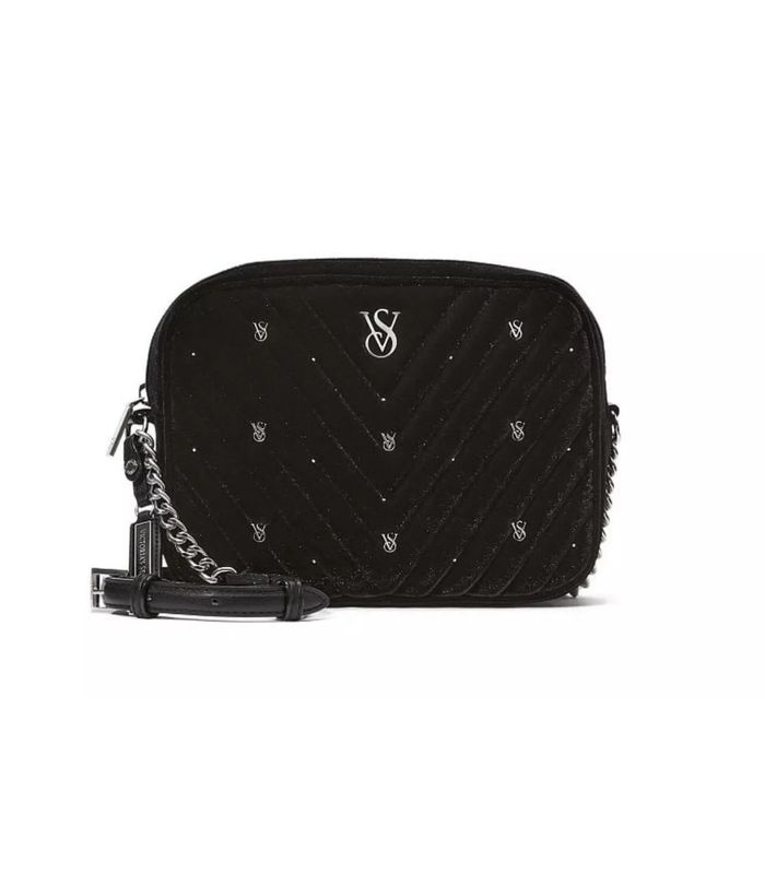 Victoria’s Secret - Crossbody Camera Bag | Black Velvet 