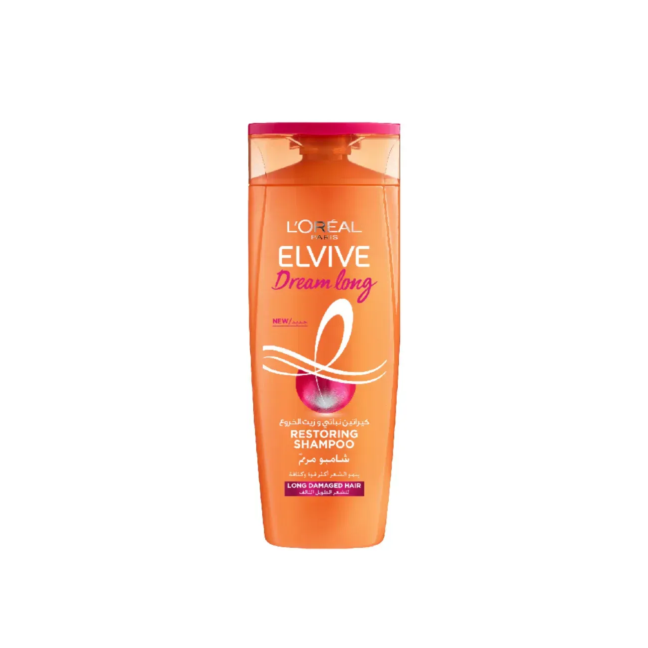 L&#39;ORÉAL PARIS ELVIVE - Dream Long Straight Shampoo | Black Cumin Oil &amp; Micro Keratin 400 mL