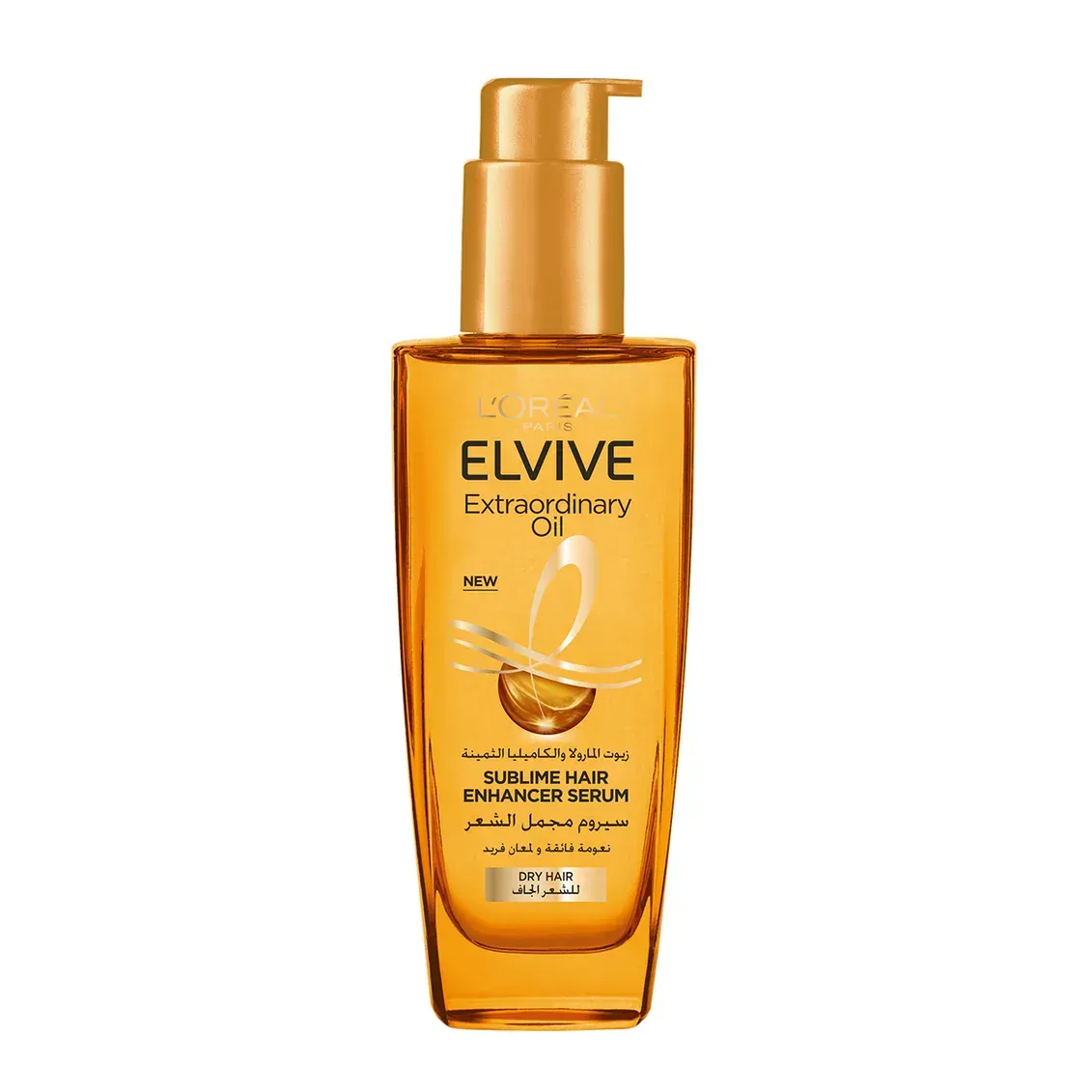 L&#39;ORÉAL PARIS ELVIVE - Extraordinary Hair Oil Treatment Non-Sticky Serum For Dry Hair 100 mL