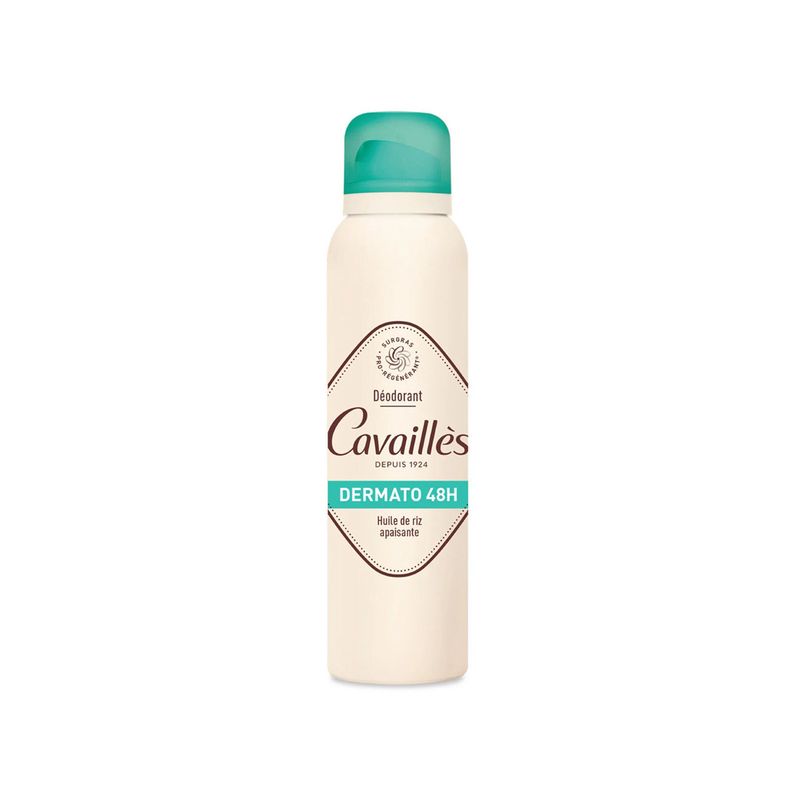 ROGE CAVAILLES - Déodorant Dermato 48h - Huile De Riz Apaisante - Spray