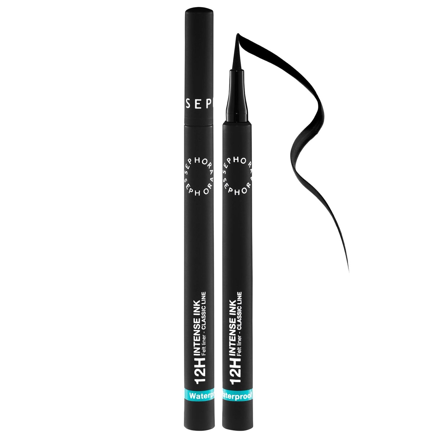 Sephora Collection - 12 Hr Intense Ink Classic Felt Liner | 01 Deep Black