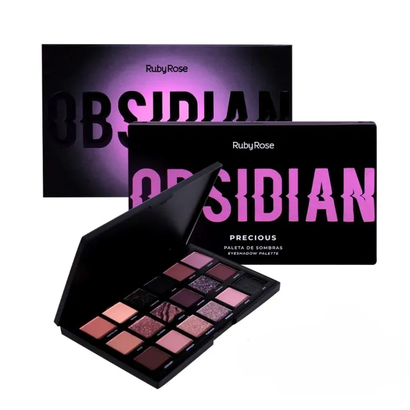 Ruby Rose - Obsidian Precious Eyeshadow Palette