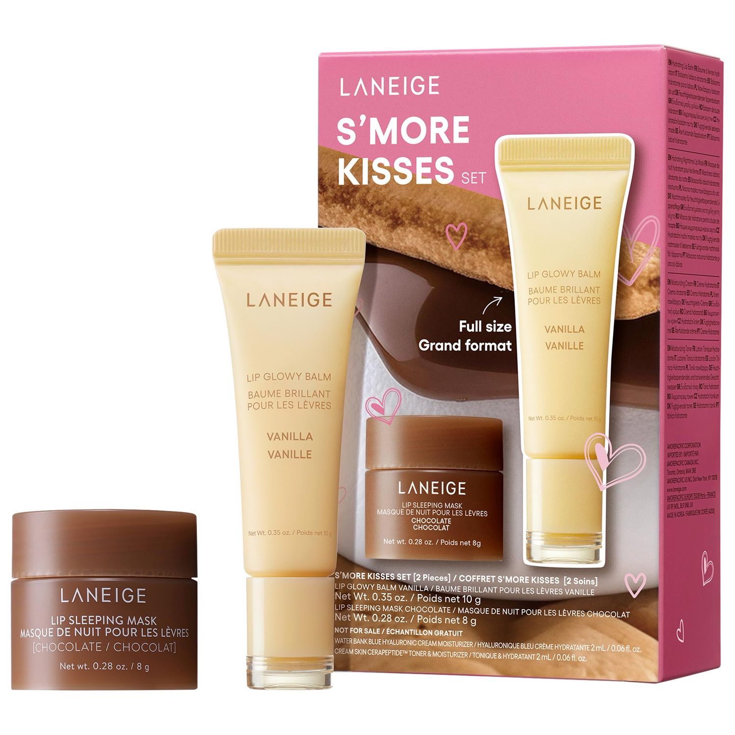 LANEIGE - S&#39;more Kisses Set