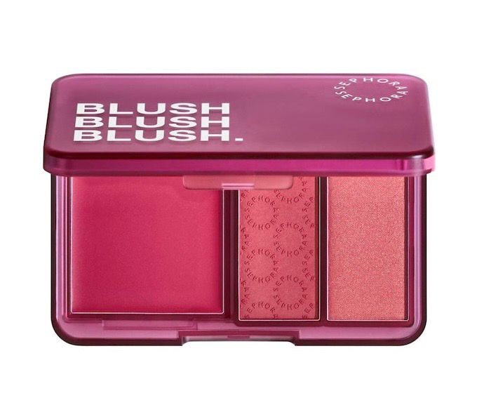 Sephora Collection - Blush Blush Blush. Cream &amp; Powder Palette | 03 Deal Closer - muted berry blush palette