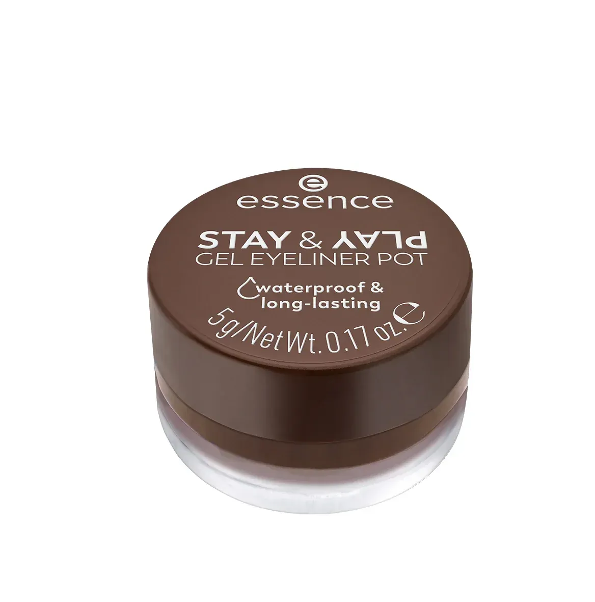 Essence - Stay &amp; Play Gel Eyeliner Pot Waterproof | 02 Brown