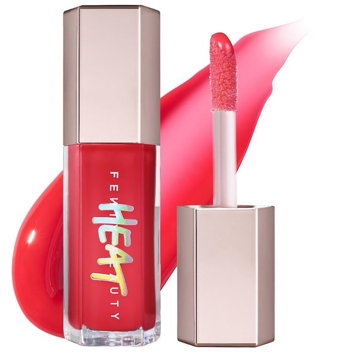 Fenty Beauty - Gloss Bomb Heat Universal Lip Luminizer + Plumper | Hot Cherry - sheer red
