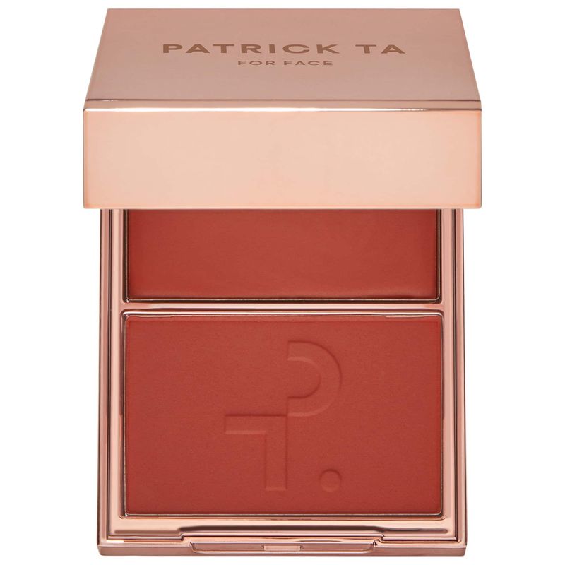 Patrick Ta - Major Headlines - Double-Take Creme &amp; Powder Blush Duo | She&#39;s Baked (Tanned Mauve)