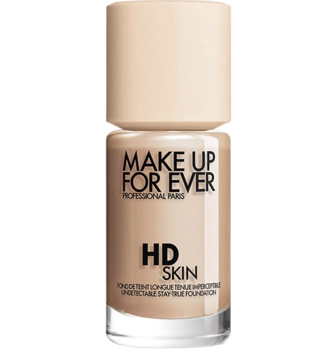 Make Up For Ever - HD Skin Undetectable Longwear Foundation | 1R12 Cool Ivory - for fair to light skin tones with rosy undertones