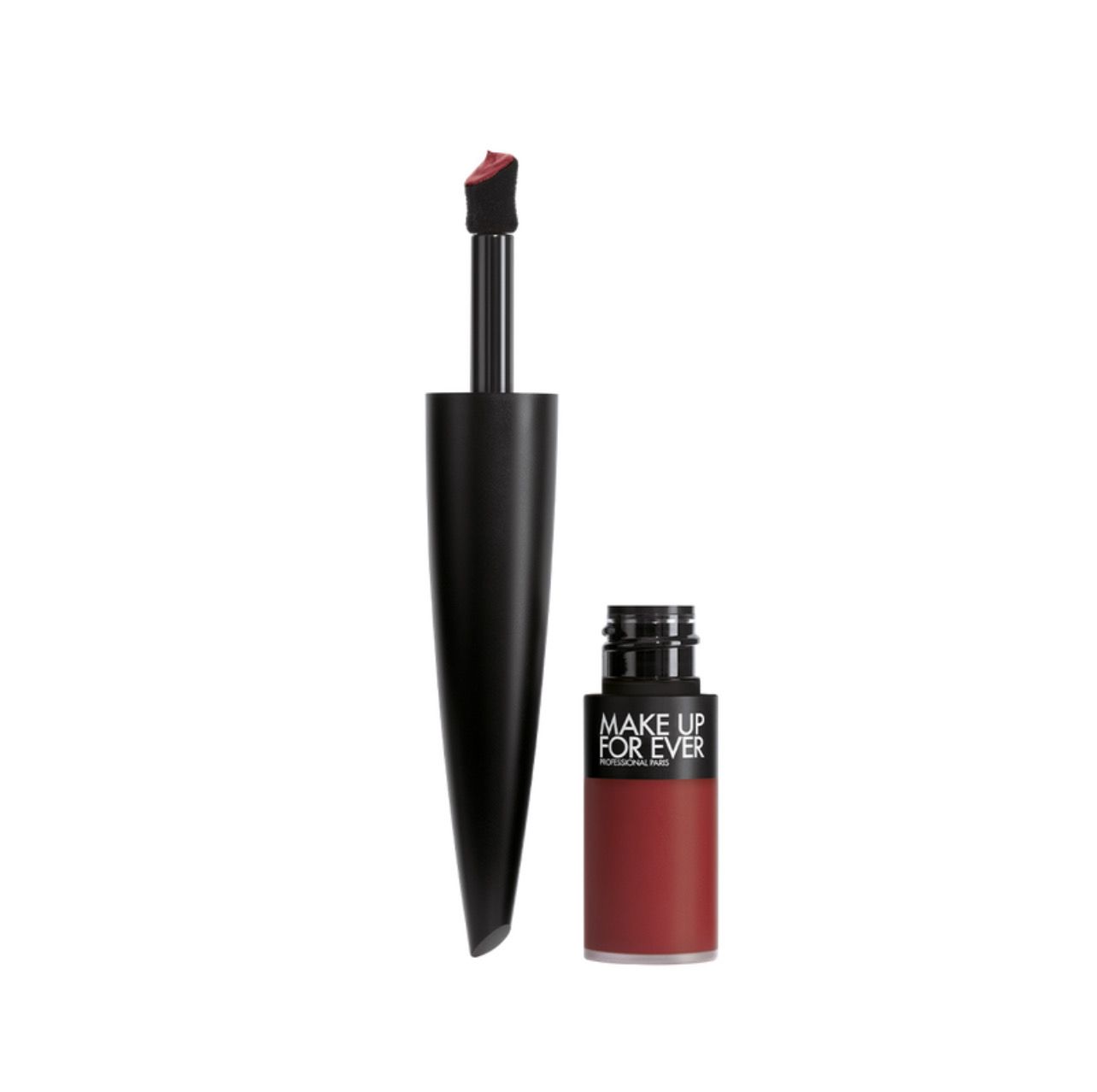 Make Up For Ever - Rouge Artist For Ever Matte 24HR Longwear Liquid Lipstick | 340 - Crush Since Forever - Deep Pink Coral