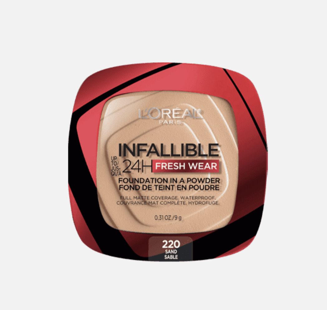 L&#39;ORÉAL PARIS - INFAILLIBlLE 24H Fresh Wear Powder Foundation | 220 Sand