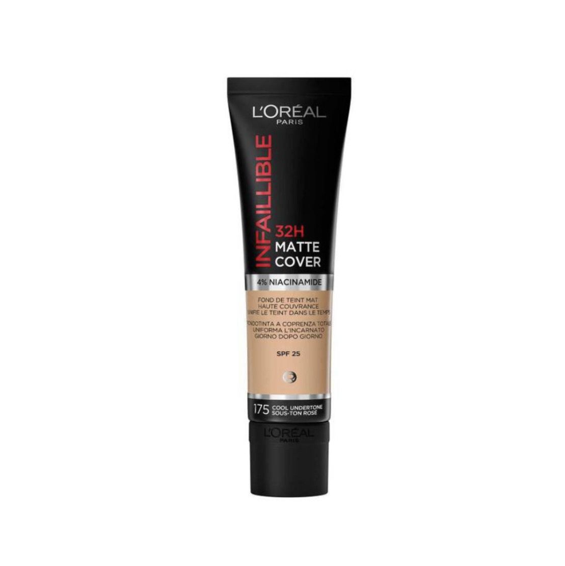L&#39;ORÉAL PARIS - Infaillible 32H Matte Cover Foundation | 175 Cool Undertone
