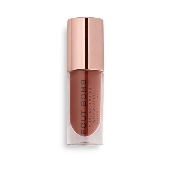 Revolution - Pout Bomb Plumping Gloss | Cookie Deep Nude
