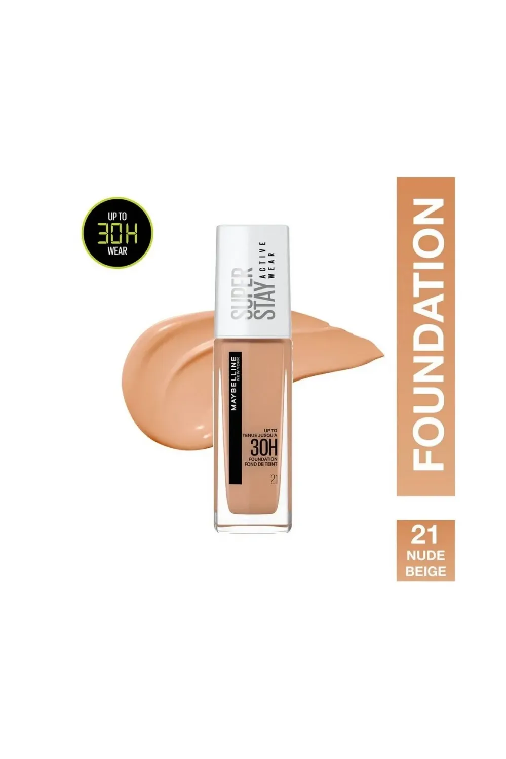 Maybelline - SuperStay 30h Foundation | 21 Nude Beige