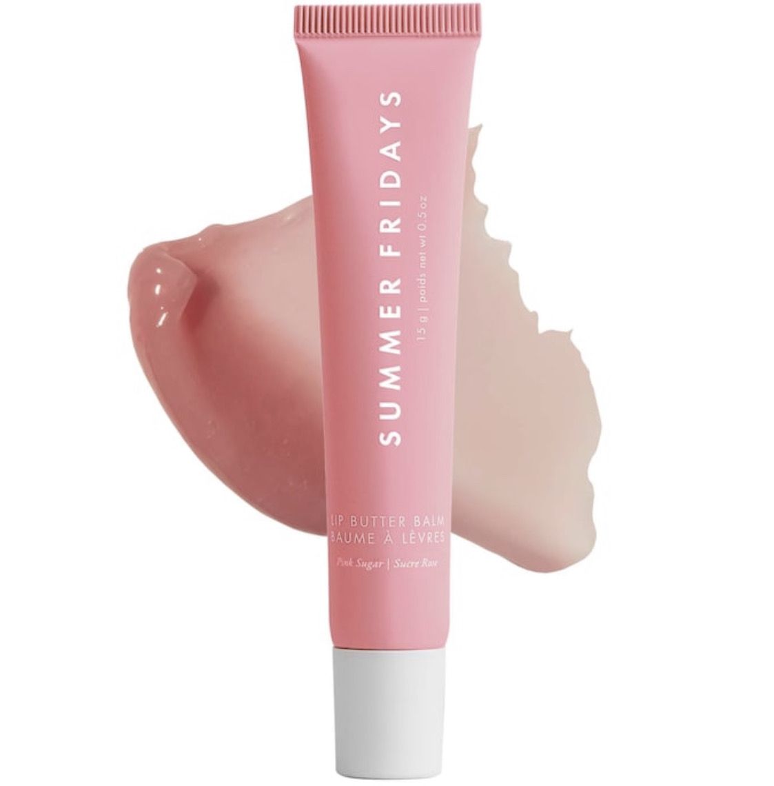 Summer Fridays - Lip Butter Balm for Hydration &amp; Shine | Pink Sugar