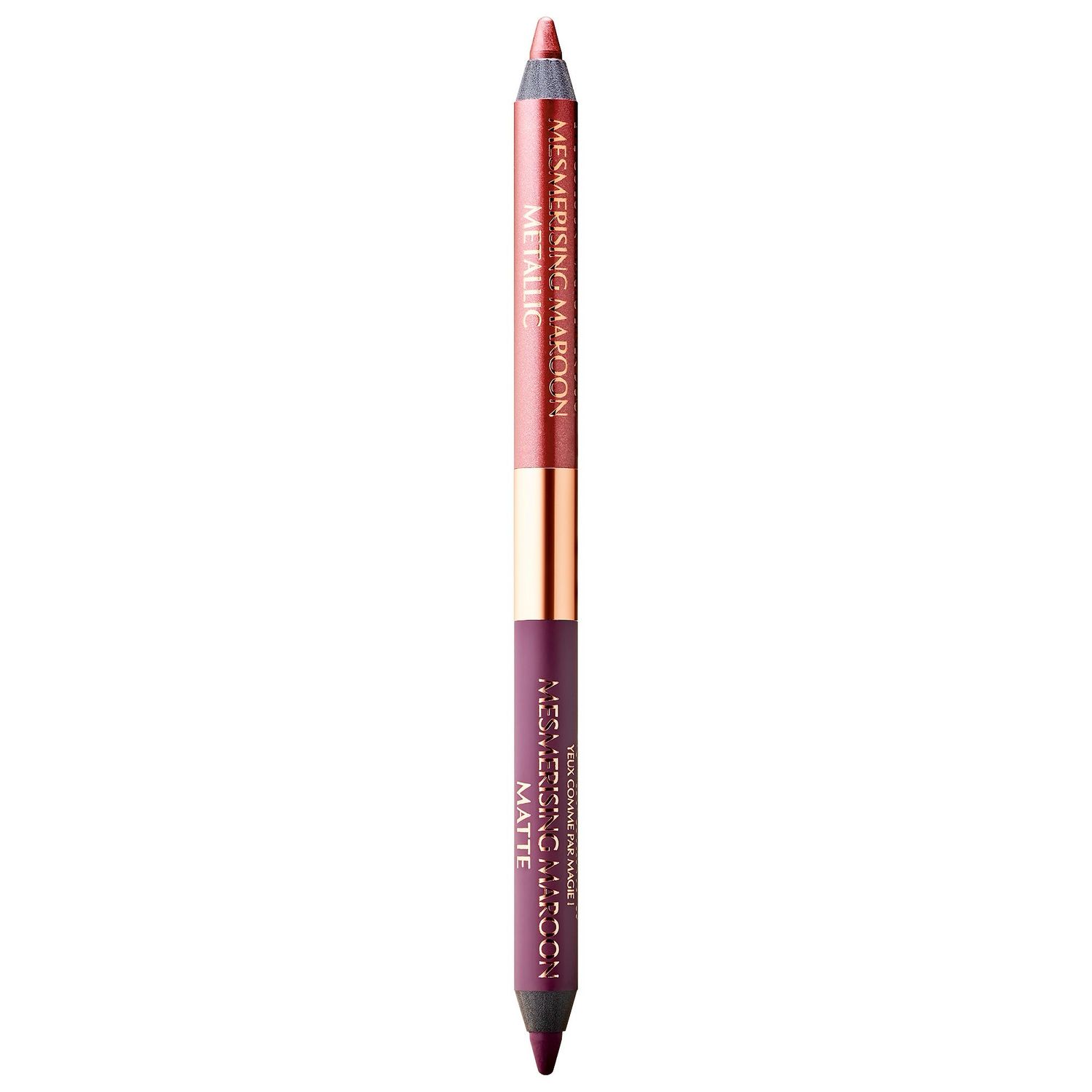 Charlotte Tilbury - Matte &amp; Metallic Double Ended Eyeliner | Mesmerising Maroon - Rich Metallic Amethyst, Matte Deep Plum