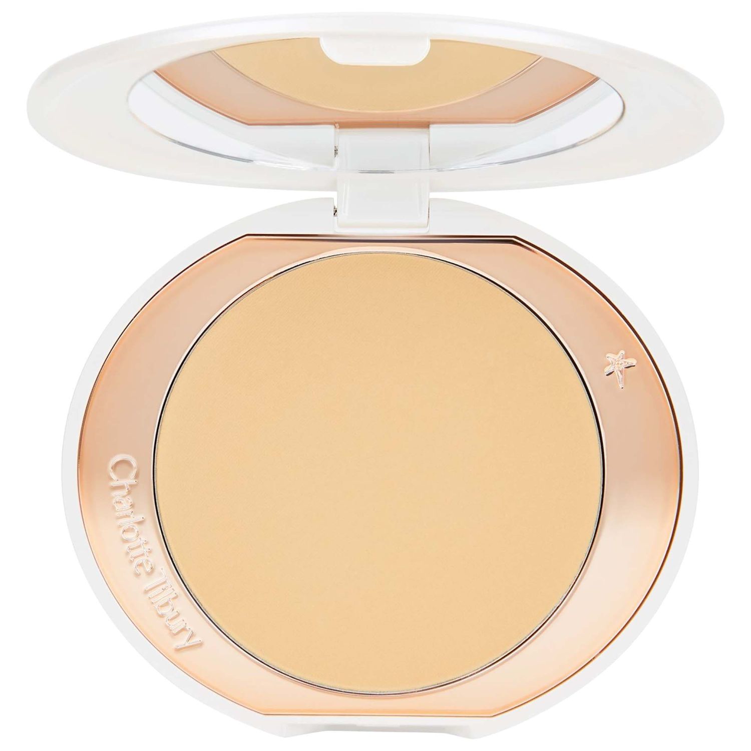 Charlotte Tilbury - Refillable Airbrush Flawless Finish Brightening Powder | Tan-Deep - yellow-toned 
