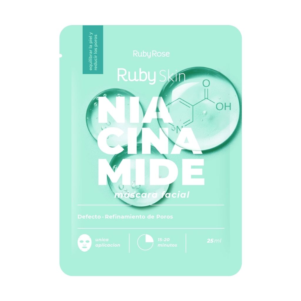 Ruby Rose - RubySkin Facial Mask | Niacinamide