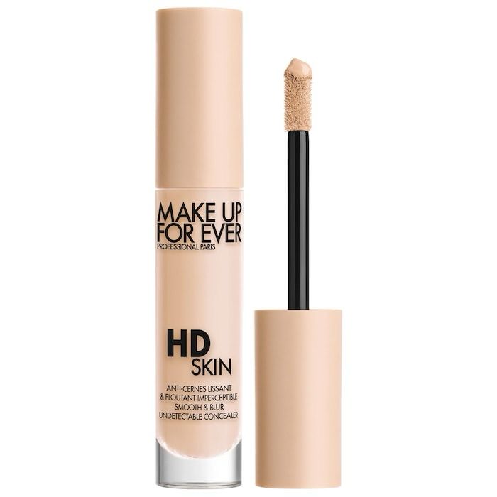 Make Up For Ever - HD Skin Concealer Smooth &amp; Blur Undetectable Under Eye Concealer | 1.3(N) - Nougat - for fair to light skin tones with neutral undertones