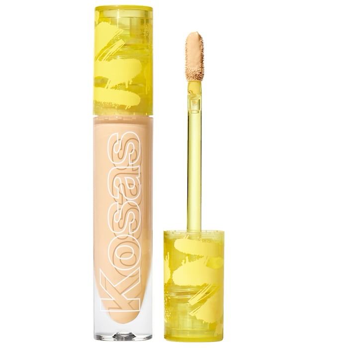 Kosas - Revealer Super Creamy + Brightening Concealer with Caffeine and Hyaluronic Acid | Tone 05 W - medium with golden undertones