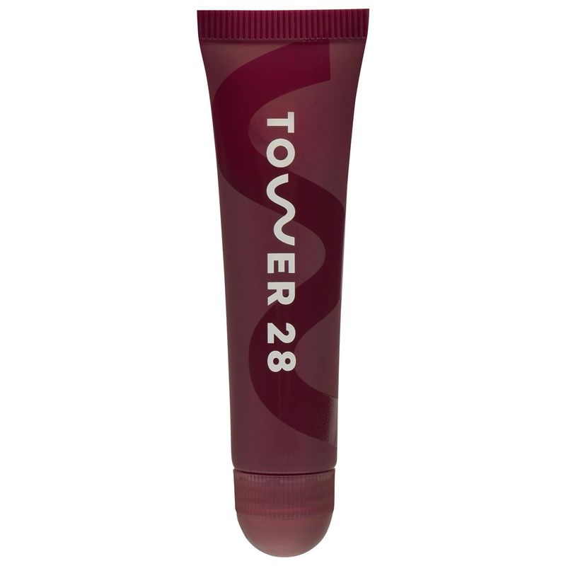 Tower 28 - LipSoftie™ Hydrating Tinted Lip Treatment Balm | Ube Vanilla - sheer burgundy