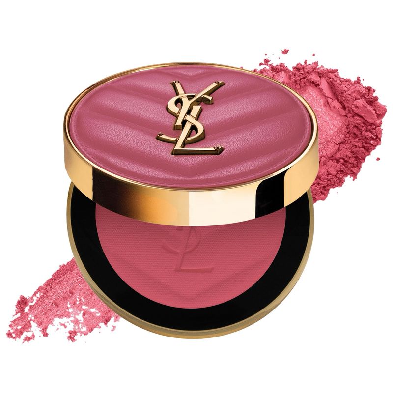 YSL - Make Me Blush 24H Buildable Powder Blush | 54 Berry Bang - pink raspberry matte