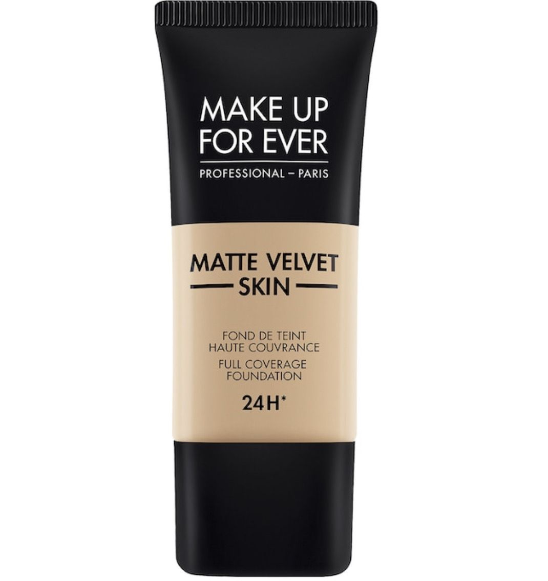 Make Up For Ever - Matte Velvet Skin Full Coverage Foundation | Y355 Neutral Beige - for medium skin with neutral undertones