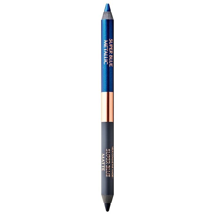 Charlotte Tilbury - Matte &amp; Metallic Double Ended Eyeliner | Super Blue - Radiant Blue Shimmer, Matte Deep Navy