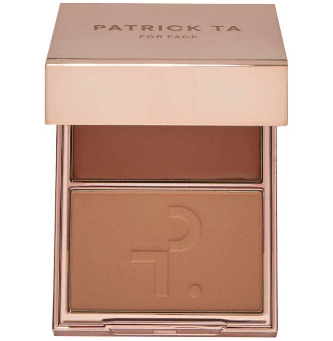 Patrick Ta - Major Headlines - Double-Take Creme &amp; Powder Blush Duo | She&#39;s So LA ( Bronzed Nude)