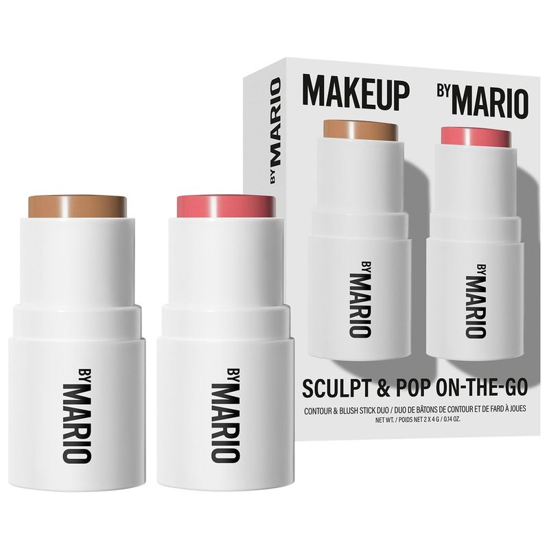 MAKEUP BY MARIO - Sculpt &amp; Pop On The Go | Light Medium &amp; Sweet Pink