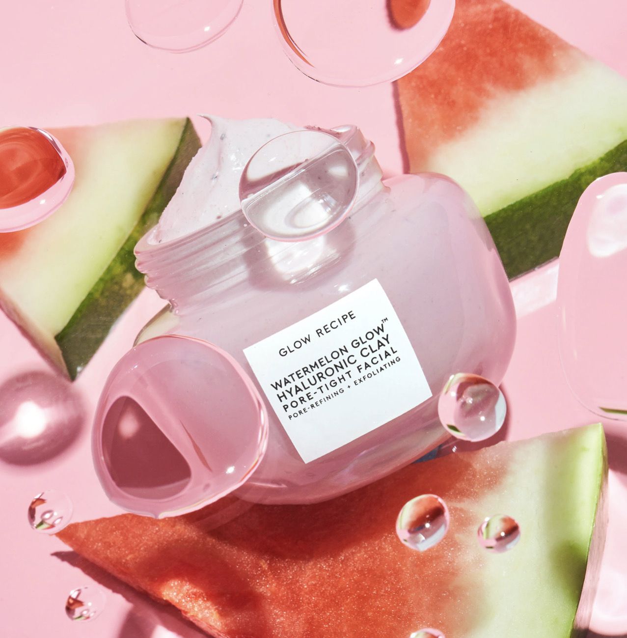 Glow Recipe - Watermelon Glow Hyaluronic Clay Pore-Tight Facial Mask | 60 mL