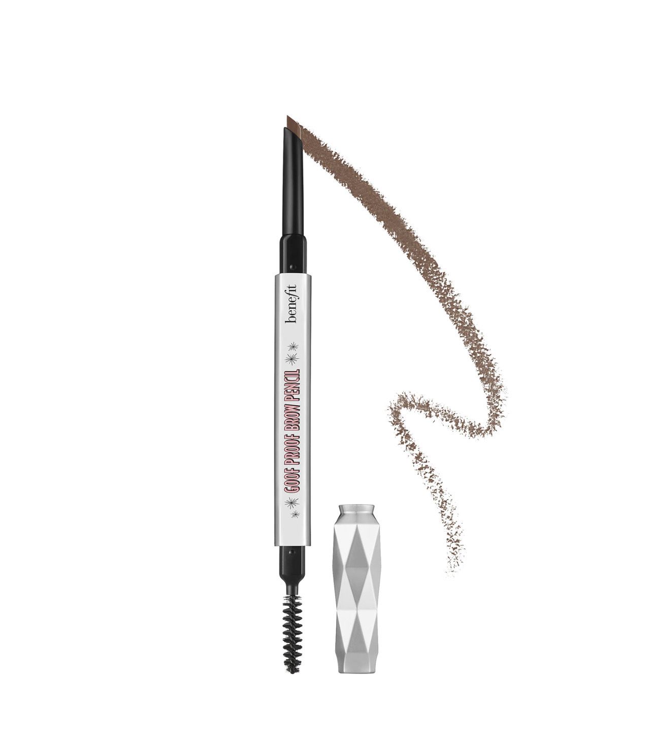 Benefit Cosmetics - Goof Proof Waterproof Easy Shape &amp; Fill Eyebrow Pencil | 3 - warm light brown