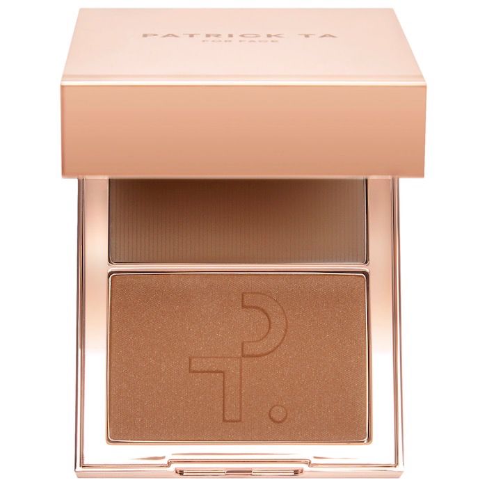 Patrick Ta - Major Sculpt Creme Contour &amp; Powder Bronzer Duo | She&#39;s Sculpted - medium with a cool undertone