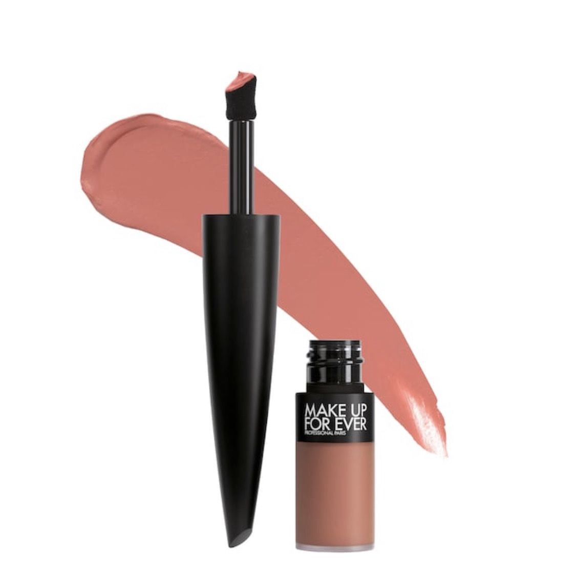 Make Up For Ever - Rouge Artist For Ever Matte 24HR Longwear Liquid Lipstick | 106 Endlessly Blushed - cool nude