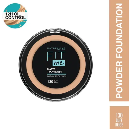 Maybelline - Fit Me Matte + Poreless Compact Powder | 130 Buff Beige