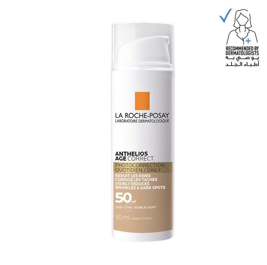 LA ROCHE-POSAY - Anthelios Age Correct SPF50 CC Cream | 50 mL