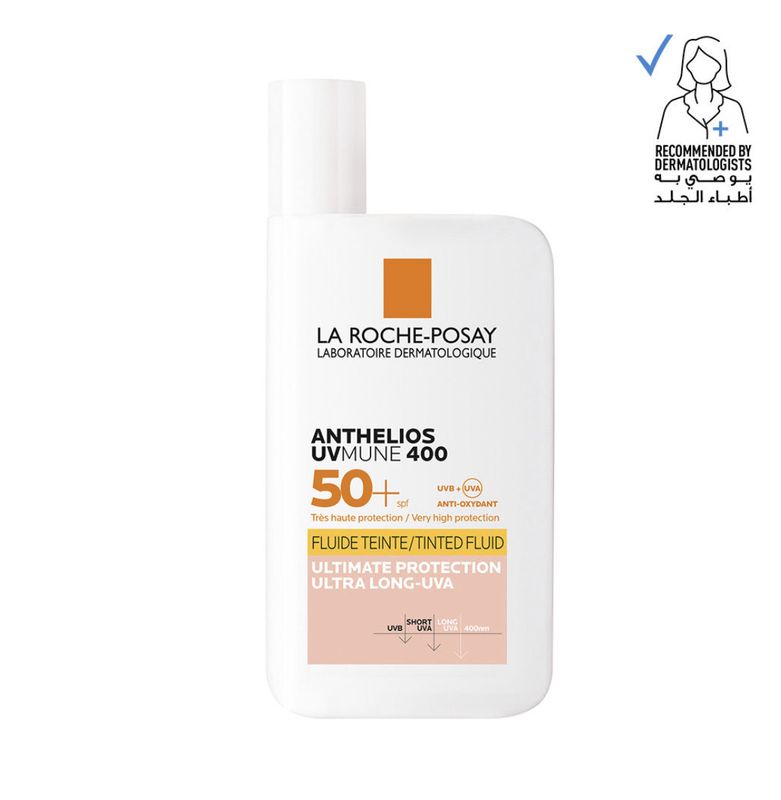 LA ROCHE-POSAY - Anthelios Uvmune 400 Invisible Tinted Fluid SPF50+ 