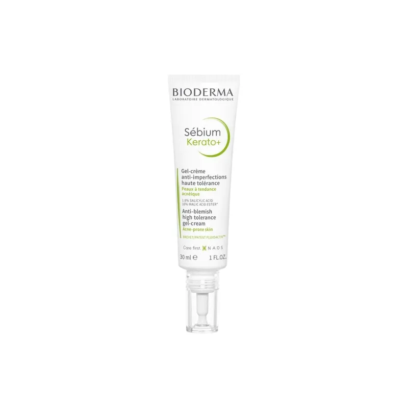 BIODERMA - Sébium Kerato+ Anti-Blemish High Tolérance Gel-Cream | 30 mL