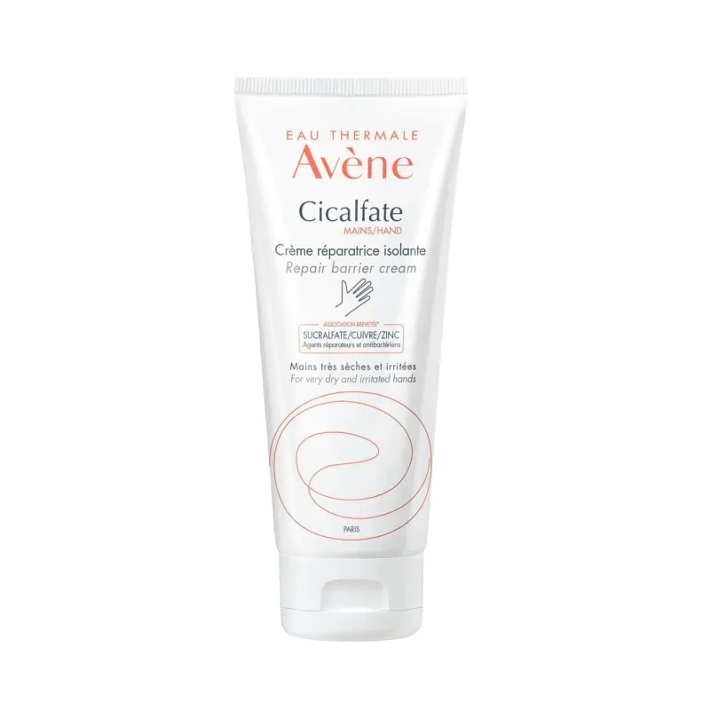 AVÈNE - Cicalfate Hand Repair Barrier Cream - Very Dry and Irritated Hands | 100 mL