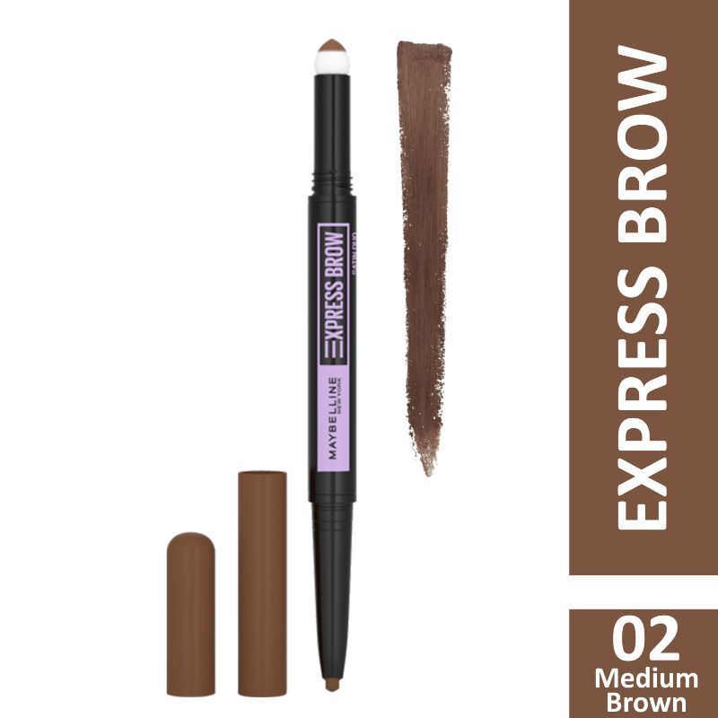Maybelline - Express Brow Stain Duo | 02 Medium Brown
