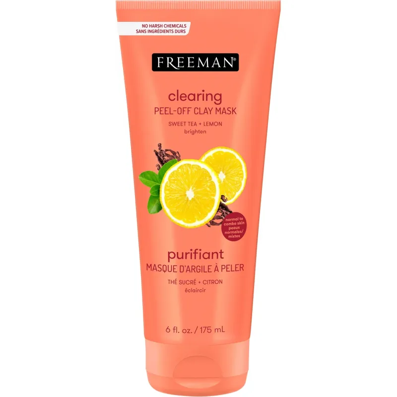 FREEMAN - Clearing Peel-Off Clay Mask | Sweet Tea + Lemon