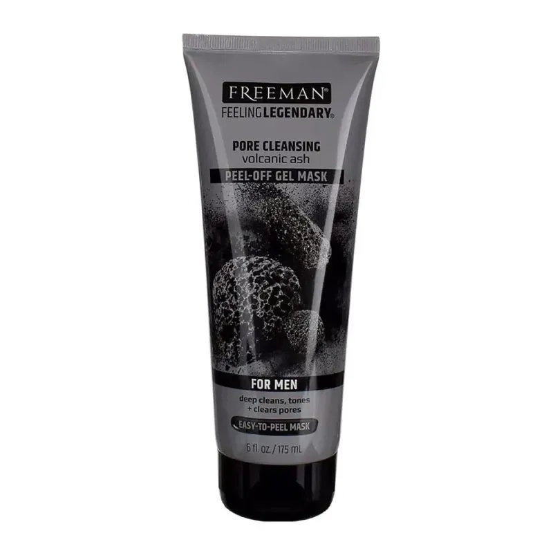 FREEMAN - Peel-Off Pore Cleansing Gel Mask | Volcanic Ash FOR MEN