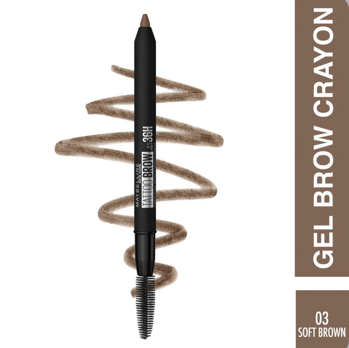 Maybelline - Tattoo Brow 36H Longwear Brow Pencil | 03 Soft Brown
