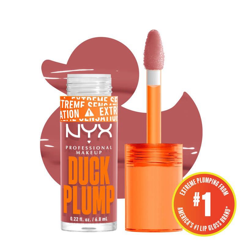 NYX - Duck Plump High Pigment Plumping Lip Gloss | 03 - Nude Swings