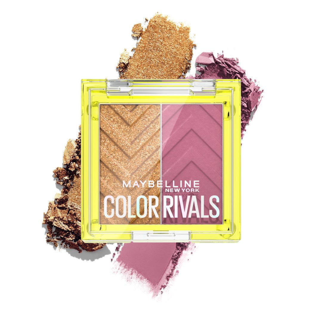 Maybelline - Color Rivals Shadow Duo Palette | Assertive X Coy
